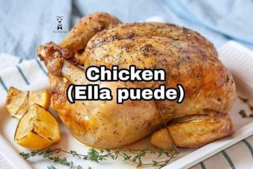 Chicken Ella puede