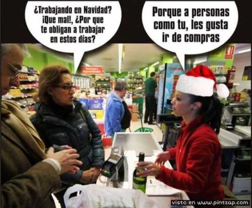 ¿Por qué te obligan a trabajar en estos días de Navidad?