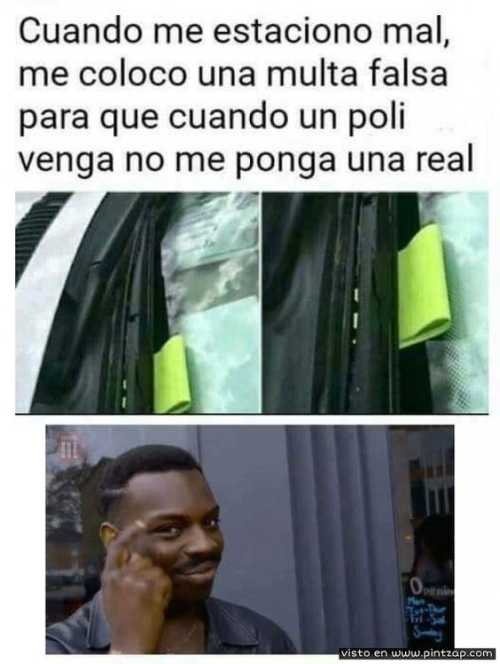 El truco de la multa falsa