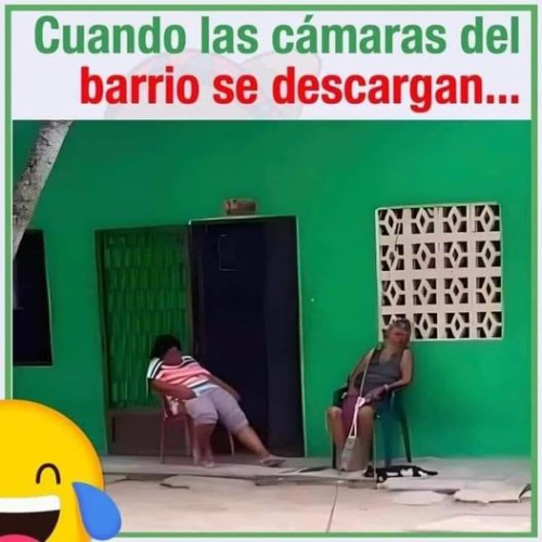 Cuando las cámaras del barrio se descargan