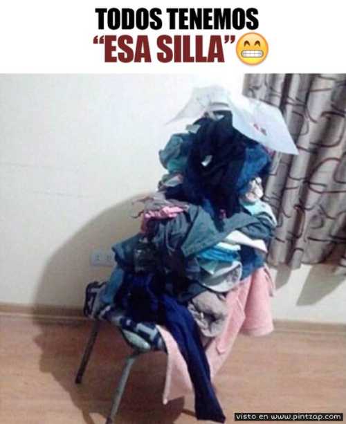 Todos tenemos esa silla