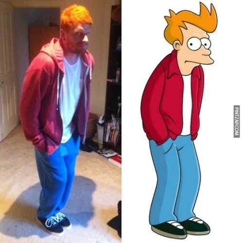 Parecidos razonables: Fry Futurama