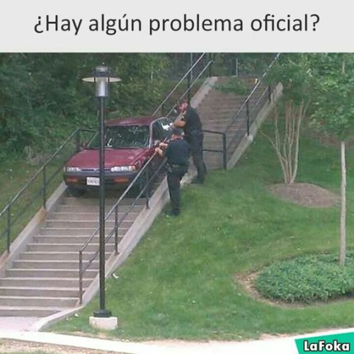 ¿Hay algún problema oficial?