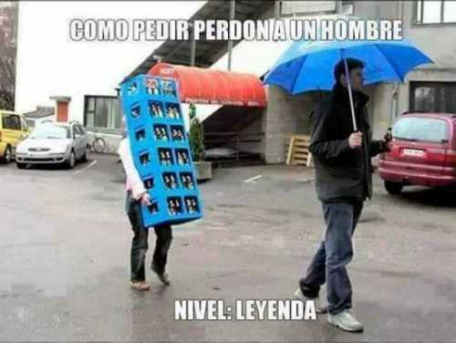 Como pedir perdón a un hombre nivel leyenda