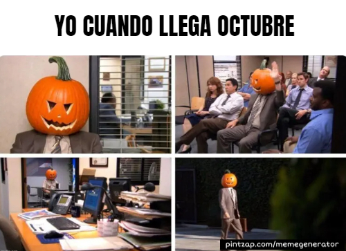 Yo cuando llega Octubre