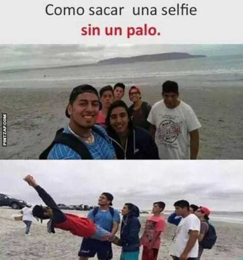 Como sacar un selfie sin un palo