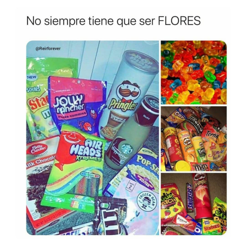 No siempre tiene que ser flores