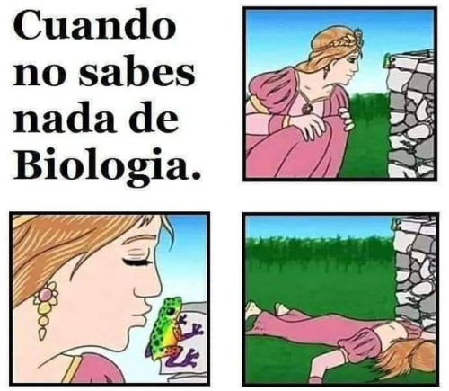 Cuando no sabes nada de biología