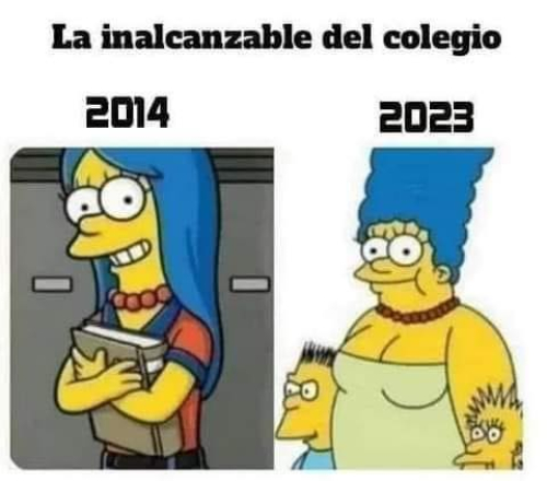 La inalcanzable del colegio 2014 - 2023