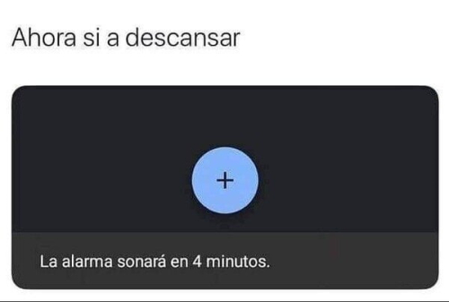 Ahora si a descansar