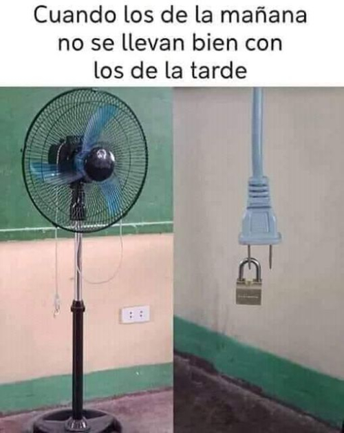 Cuando los de la mañana no se llevan bien con los de la tarde