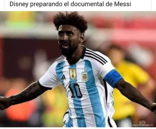 Disney preparando el documental de Messi