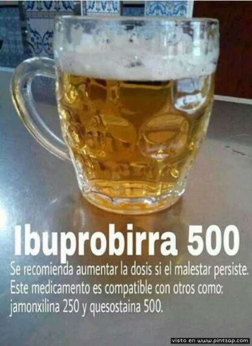 Ibuprobirra 500