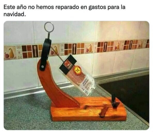 Este año no hemos reparado en gastos para la navidad