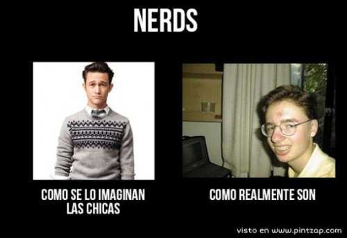 Nerds como se lo imaginan las chicas