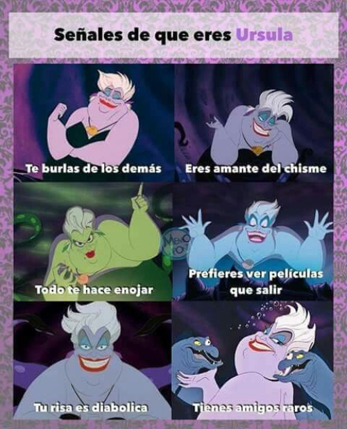 Señales que eres Ursula