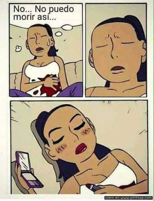No, no puedo morir así...
