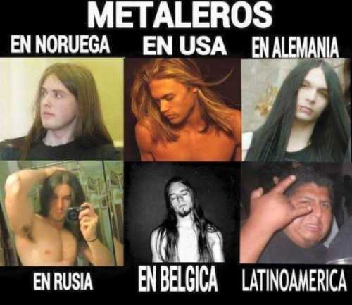 Metaleros en Latino América